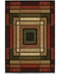 Asbury Looms Contours Ambience 510 25029 69 Terracotta 5'3" x 7'6" Area Rug